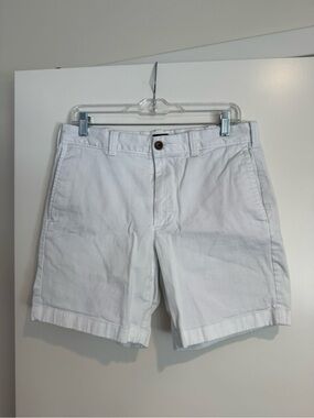 Two pairs of mens J. Crew Flat-Front Cotton Shorts